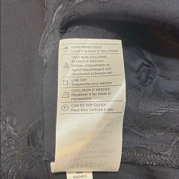 Vince Asymmetrical Midnight Blue Dress with Belt - Picture 13 of 16